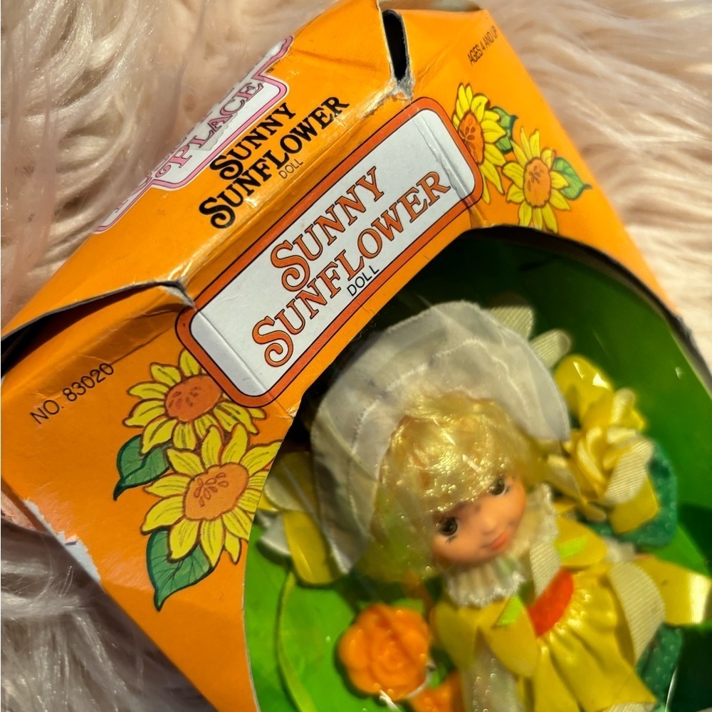 Kenner Rose Petal Place Sunny Sunflower 1984 - Picture 3 of 8